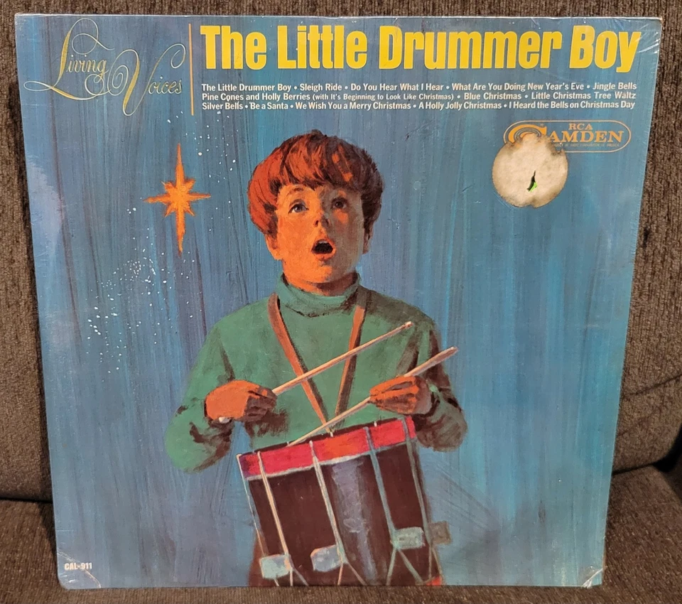 Living Voices The Little Drummer Boy Record RCA Camden CAL-911 Sealed Old  Stock - Image 1 of 2