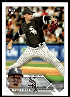 2023 Topps Davis Martin Rookie Chicago White Sox #188 - Image 1 of 2