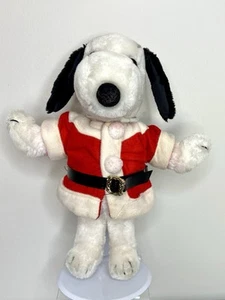 Snoopy Santa 15" Stuffed Toy, Hallmark Peanuts Collection, Christmas Vintage - Picture 1 of 7