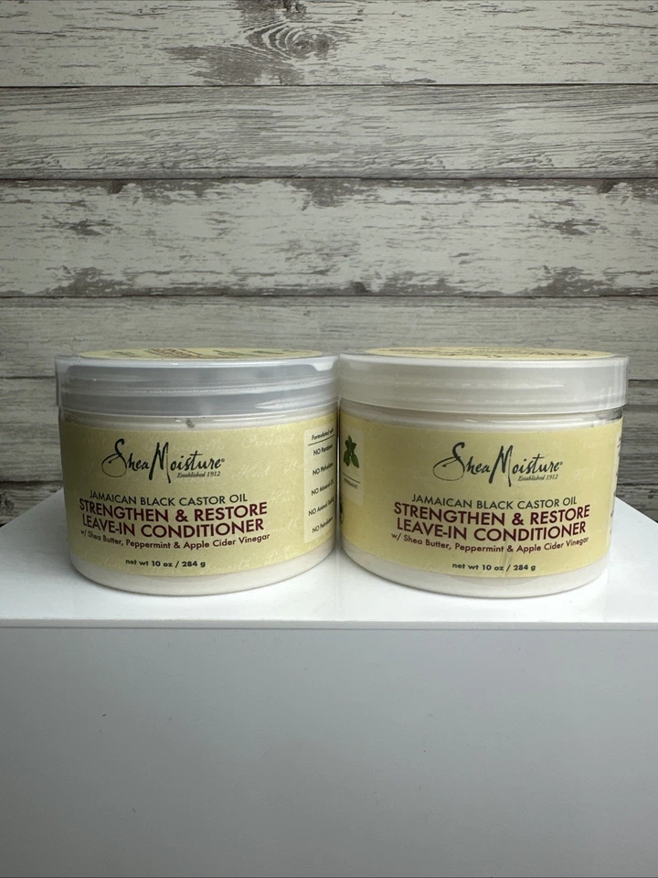 2x Jamaican Black Castor Oil, Strengthen & Restore Leave-In Conditioner 10 Fl Oz - Image 1 of 4