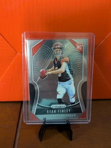 2019 Panini Prizm - Rookies Ryan Finley #306 (RC) Bengals - Picture 1 of 2