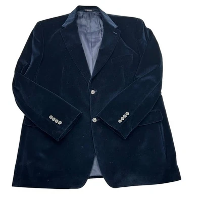 Blazer Ralph Lauren Para Hombres 48L Abrigo Deportivo Chaqueta Terciopelo Azul Marino Dillards Foto 1 de 4