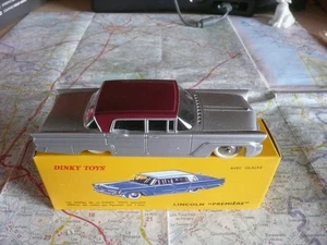 LINCOLN Première Grise et rouge DINKY-TOYS ATLAS réf 532  1/43 en boite - Picture 1 of 2