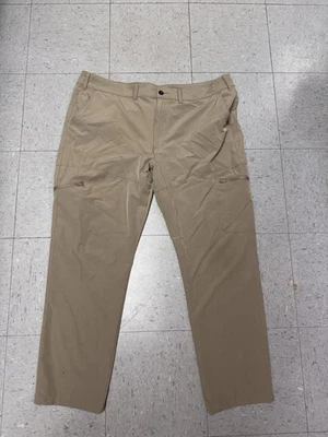 Pantalones de Carga Magellan Calce Clásico Elastizados Exterior Para Hombre 44W Caqui Recto Marrón!!️ Foto 1 de 4