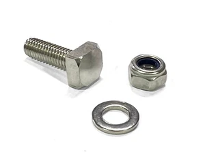 Lambretta air filter box bottom screw nut and washer stainless steel MB - Picture 1 of 1