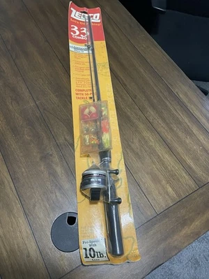 Vintage NOS 1999 Zebco 33  Combo Set- 50 Piece Tackle Kit - Image 1 of 4