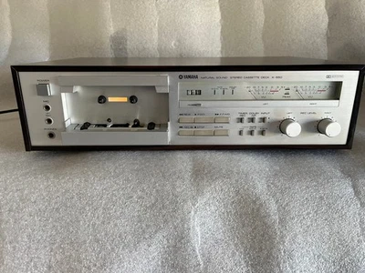 CASSETTE ESTÉREO YAMAHA NATURAL SOUND K-550 - Imagem 1 de 4