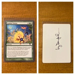 MTG ✨SIGNED SYMBOL STATUS ARTIST PROOF✨Unhinged MINT 2004 Unplayed Liz Danforth - Picture 1 of 3