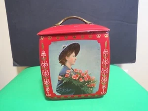 Vintage Queen Elizabeth II Coronation Toffee Tin Edward Sharp & Sons - Bild 1 von 8