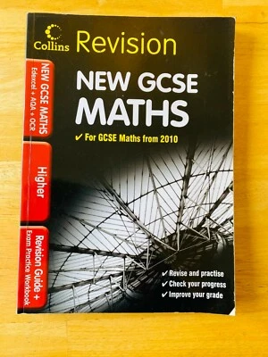 COLLINS REVISION NEW GCSE MATHS FROM 2010 208 PAGES  - Image 1 of 4