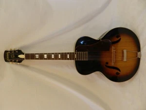 Vintage Early 1960's Harmony Monterey Archtop Acoustic Guitar Restored #509H1456 - Picture 1 of 24