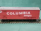 Roundhouse Ho Scale 35' Wood Reefer Car Columbia Soups
