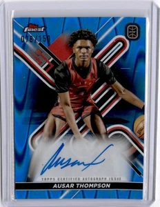 2022-23 Topps Finest OTE #FA-AUT Ausar Thompson Rookie Auto Numbered #’d /150 - Picture 1 of 2