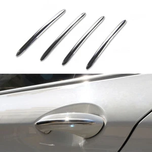 4PCS Exterior Door Handle Decorative Strip For BMW 5 Series Auto Parts NEW - Picture 1 of 5