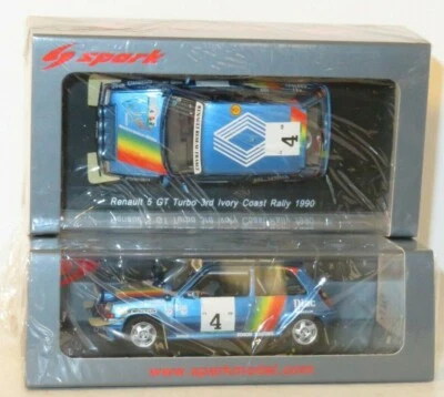 1/43 Renault 5 GT Turbo  DIAC  Ivory Coast Rally 1990  A.Oreille / M.Roissard - Image 1 of 4