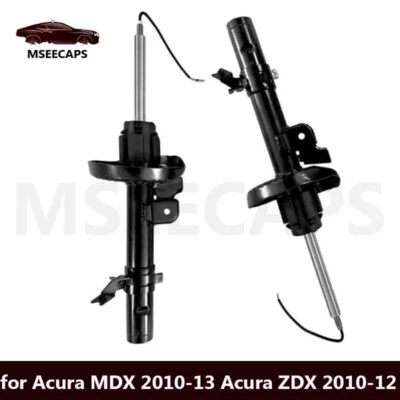 Pair Front Shock Absorbers Electronic Fit Acura MDX 2010-2013 Acura ZDX 10-2012 - Image 1 of 4