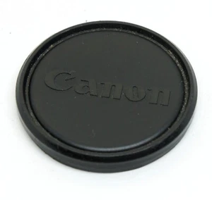 Original Canon 62 mm Push-On Plastic Front Lens Cap for lenses 55 filter thread - Picture 1 of 2