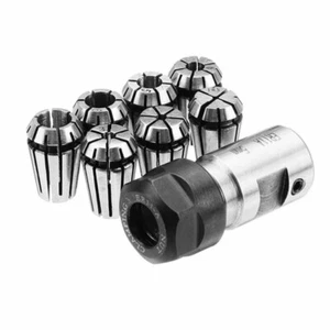 7pcs Set CNC ER11A Spring Collet Milling Rod Motor Shaft Holder For Silk Attack - Picture 1 of 9