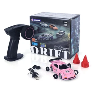1/43 RC Drift RTR Rennfahrzeug 4*4 High Speed Mini Auto Modell Akku Lightsfdk - Bild 1 von 12