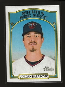 JORDAN BALAZOVIC 2021 Topps Heritage Minor League Base Card Wind Surge Twins 179 - Picture 1 of 2