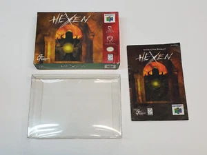 Hexen Original N64 Nintendo 64 Box & Manual Only *wear - Picture 1 of 24