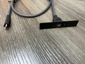 Extron 70-1241-02 USB-C Female to USB-C male on Pigtail - NEW! - Picture 1 of 2