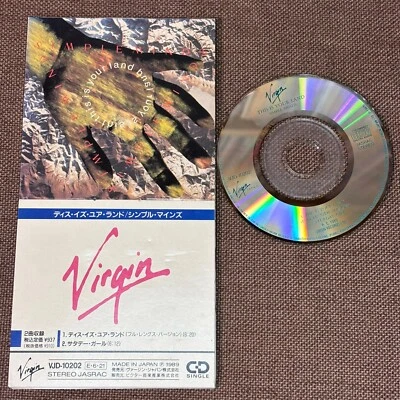 SIMPLE MINDS This Is Your Land JAPAN 3" CD SINGLE VJD-10202 Not-snapped 1989 - Image 1 of 4
