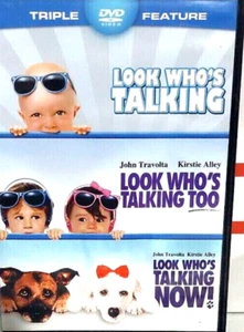 Look Who's Talking Triple DV Kirstie Alley BACK COVER SMALL SECTION MISSING - Picture 1 of 1