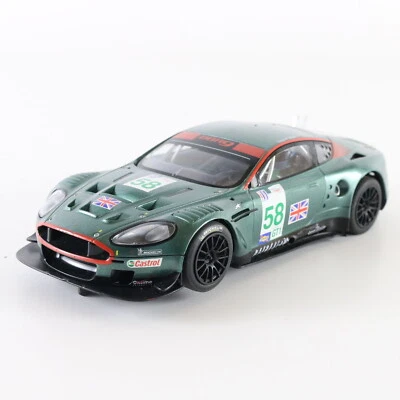 Alerón de coche Aston Martin Dbr9 #58 verde Le Mans Scalextric 1:32 ranura roto Foto 1 de 4