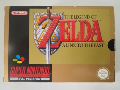 THE LEGEND OF ZELDA A LINK TO THE PAST (SNES) - PAL Complete - Very Good Cond - Image 1 of 4