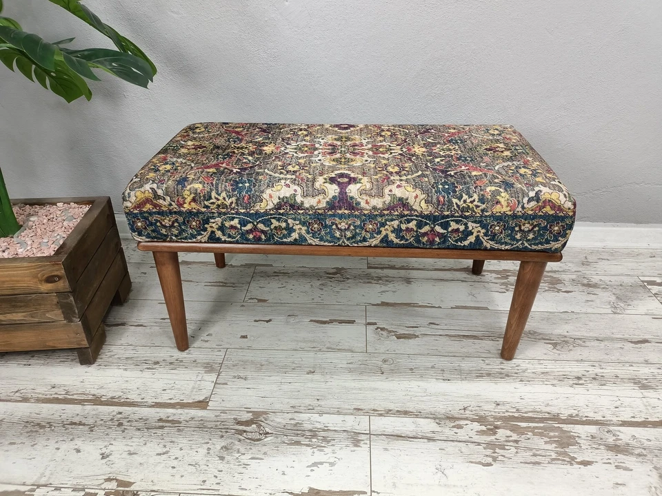 Farmhouse bench, Coffee table, Side table, Dressing table bench, Window seat - Image 1 of 4