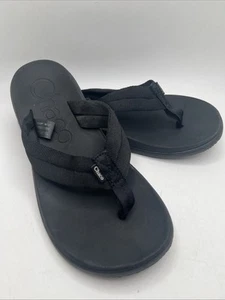 Chaco Women's Lowdown Flip Flop Size 7- Black Outdoor - Picture 1 of 4