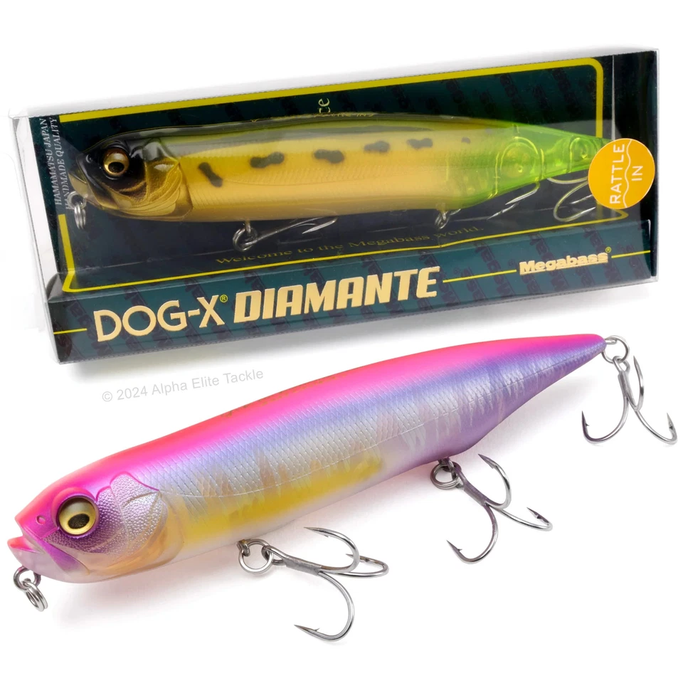 Megabass Dog-X Diamante Walking Topwater Plug Foto 1 de 1