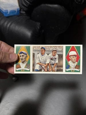 Upper Deck B.A.T. 1993 Carpetas triples - Ty Cobb, Honus Wagner #145 Foto 1 de 2