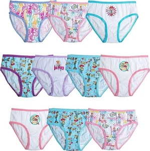 Disney Pixar Toy Story Girl's Panties 10-Pack 100% Cotton Underwear Size 8 - Picture 1 of 7