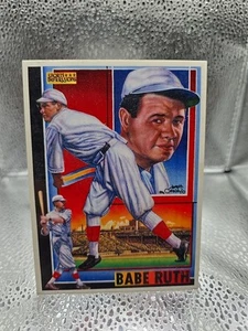 1992 Babe Ruth Sports Impressions Glass Card - Limited Edition #168/2950 - Picture 1 of 3