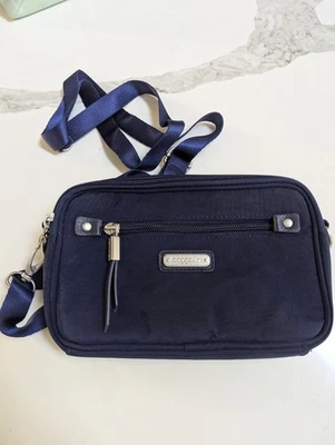 Bolso Bandolera Antirrobo RFID Baggallini Festival - Azul Marino Foto 1 de 4