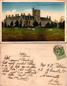 Postcard of Royal Agricultural College Cirencester in Great Britain - Unused - Picture 1 of 1