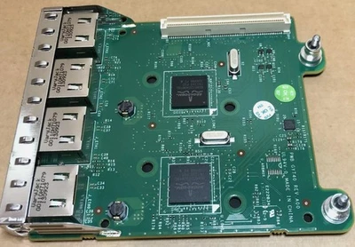 Dell FM487 Broadcom 5720 4-Ports 1000Base-T 1Gbps PCI-E Daughter Card 0FM487 - Image 1 of 4