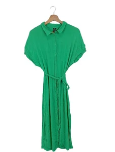VERO MODA Vestido tipo blusón Mujeres Vestido Talla EU 40 verde look casual - Imagen 1 de 5