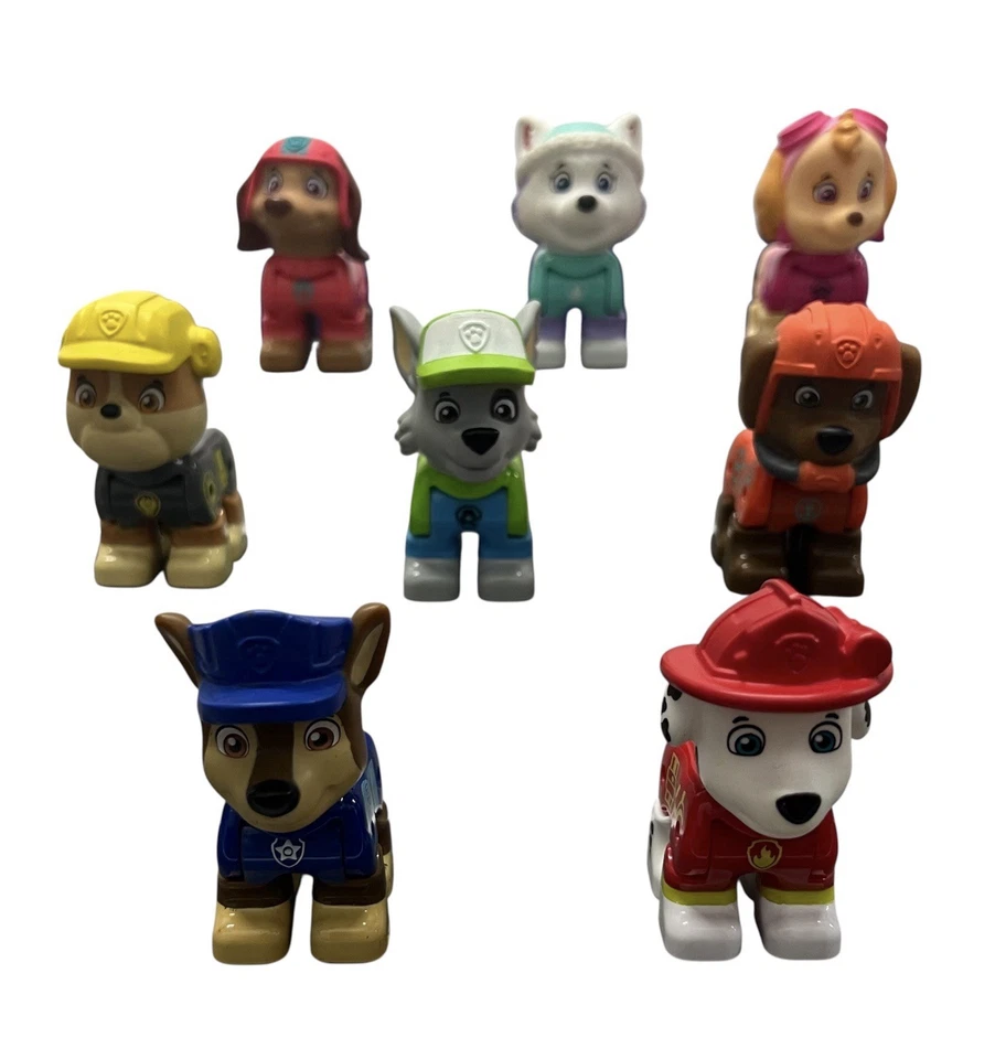 Figuras de ação Mega Bloks Paw Patrol X8 duplo compatível. Conjunto completo. - Imagem 1 de 1