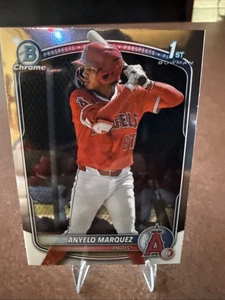 2025 Bowman Chrome Anyelo Marquez #BCP-201 Bowman Chrome Prospects - Picture 1 of 2