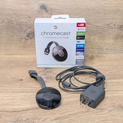 Google Chromecast 2nd Generation HD Media Streamer NC2-6A5 - Image 1 of 4
