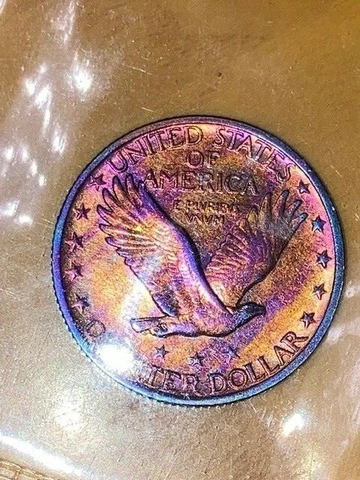 1923 Standing Liberty Quarter:Sexy Rainbow Beauty/PQ+/OMG!/BEAUTY!/MONSTER PQ! Cover