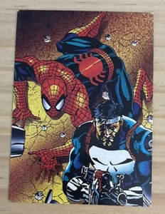 Spider-Man Trading Card 1992 Vintage #59 Vigilante Punisher - Picture 1 of 2