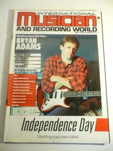 INTERNATIONAL MUSICIAN & RECORDING WORLD MAGAZINE MAY 1986 BRYAN ADAMS POGUES - Imagen 1 de 3