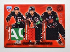 2012-13 KHL Final Series Jerseys #FST-009 Pujacs Roman Cervenka Pivtsakin /133