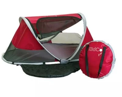 Cama de viaje y bolsa de almacenamiento KidCo PeaPod de malla plegable para niños pequeños, arándano nuevo, p3010 Foto 1 de 4