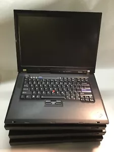 LOT OF 4 Lenovo ThinkPad R61 14" Laptop Intel Celeron- VARIOUS ISSUES *READ* - Picture 1 of 5
