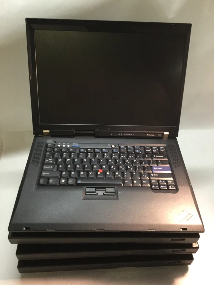 LOT OF 4 Lenovo ThinkPad R61 14" Laptop Intel Celeron- VARIOUS ISSUES *READ* - Image 1 of 4
